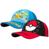 Nintendo Casquette Pokemon en coton assortie Bleu 52-54 cm Bleu 52-54 cm