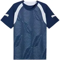 Puma Individualfinal Short Sleeve T-shirt Bleu M Homme