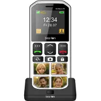 Bea fon SL290Pro LTE noir et blanc (2"), Téléphone portable à touches, Blanc, Noir