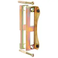 GAH Alberts Butée de boîtier de serrure Modèle 2392 convient pour un boîtier de serrure de 30 mm galvanisé DIN