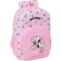 Safta Sac à dos Snoopy, 19,3 litres, rose. Pour enfant, rose, taille unique