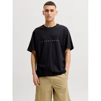 Jack & Jones T-Shirt 'JJEStar' noir / blanc