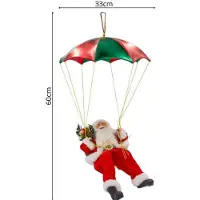 Edelman Santa Claus on a parachute 60cm