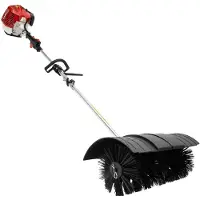OEM Laveuse de trottoirs à essence, moteur de 1,7 kW, cylindrée de 52 cm³, couleur noire et rouge