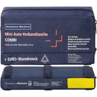 Holthaus Medical Medical Trousse de secours COMBI DIN 13164 bleu