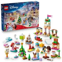 LEGO Disney Princess 43298 Calendrier de l'Avent 2026, Jeu de Plateau et Jouets de Construction, 290 Pièces pour Enfant Dès 5 Ans