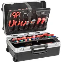 GT Line Mallette à Outils Revo21 Avec Roues Et Poches élastiques