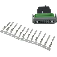 Namz Harley Davidson Fld 1690 12-13/Fld 1690 ABS 12-16, connecteur NHd-72130-04, couleur argent, taille unique