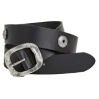 Pepe Jeans pour femme. PL020832 Ceinture en cuir Mya noir (M), Casuel