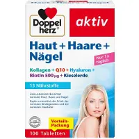 Doppelherz Peau+Cheveux+Ongles comprimés 100 pc