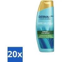 Head & shoulders 20 flacons de shampooing anti-pellicules DermaXPro de , format 225 ml - Pack économique - 20 pièces