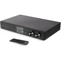 Majority CD « Fitzwilliam Connect » (DAB+ DAB, FM, aptX, Bluetooth, NFC, WiFi), Radio, Noir