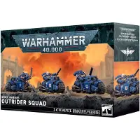 Games Workshop Warhammer 40k - Escouade d'Outriders des Space Marines (Matières plastiques)