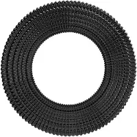 Cellfast Tuyau d'aspiration et de refoulement Basse-Flex 38 mm x 16 m pour pompes, haute résistance et flexibilité, noir, monté sur un solide étrier métallique