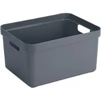 Sunware 09800687, plateau de rangement, bleu, rectangulaire, plastique, couleur unie, garçon/fille