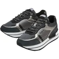 Pepe Jeans - Baskets basses RUSPER GALA, couleur gris, taille 38