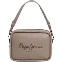 Pepe Jeans pour femme. PL0300004 Sac à bandoulière Bassy Code gris (OSFA), Casuel, Polyuréthane