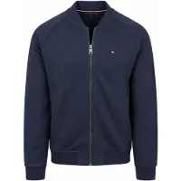 Tommy Hilfiger Veste de survêtement 'ESSENTIAL' bleu foncé