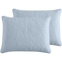 Tommy Bahama Accueil | Collection Costa Sra | 100 % coton bross doux pr-lav pour plus de douceur, lot de 2 taies d'oreiller king size pour d