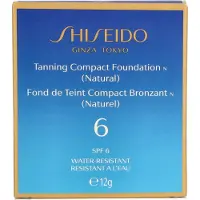 Shiseido Tanning Compact Spf6 Make-up Base Beige,Bleu Femme