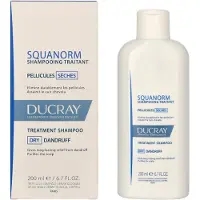 Ducray Kelual Squanorm Moisturizing Treatment Shampoo (Shampooing de traitement hydratant), 200 ml