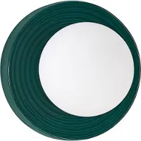 Lyora Applique murale Orbique vert Ø 22cm