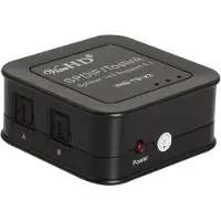 PLAXSOON Diviseur optique audio Toslink numérique 3 entrées 1 sortie