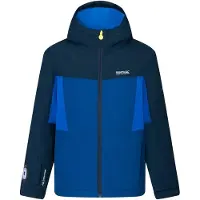 Regatta Veste de régate "Beamz", imperméable pour enfants, isolée, modèle RG12214 (158) (bleu marine/bleu roi)