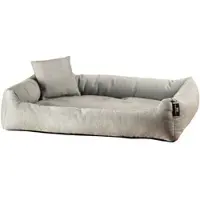 Silvio Design Rohrschneider – Modèle RS 22251 – Canapé confortable, taille 3, gris recyclé – Gris – Mobilier adapté aux animaux de compagnie