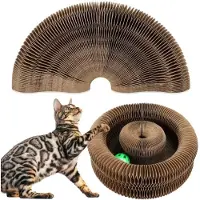 Merkloos Solidchoice - Arbre à chat interactif avec tunnel magnétique
