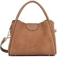 Lancaster Sac à main S Suède Ida 470-100 Moka