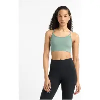 New Balance Brassières de sport NB Essential Yoga Bra femmes - Vert - EU L