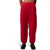 Jordan Brooklyn Trousers Femme - Pantalons, Rouge - Taille XS - Jersey de coton