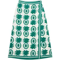 Gisela Jupe Pineapple Print Pareo