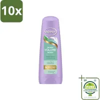 Unilever 10 flacons de revitalisant volumisant Andrélon Kokos, 200 ml chacun - Lot de 10