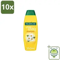 Palmolive 10 flacons de shampooing "Chaque Jour" à l'extrait de camomille, 350 ml - Lot de 10