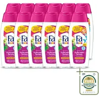 Fa Pflege 12 flacons de gel douche et shampooing "Fa Kids Underwater Fantasy" - 250 ml - Lot de 12