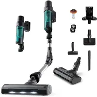 Rowenta Aspirateur balai 2 en 1 rechargeable 18v noir/vert - - RH6A82WO - x-pert flex 7.60