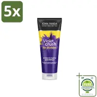 John Frieda 5 x Shampooing violet intense Sheer Blonde - 250 ml - Lot de 5