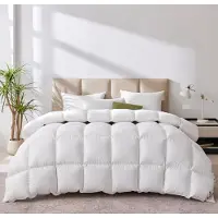 Merkloos Couette 4 saisons en duvet, dimensions 220 x 240 cm