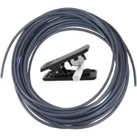 Selius Tuyau en PTFE, longueur 5 mètres, avec coupe-fil, diamètre intérieur 2,5 mm, diamètre extérieur 4 mm, compatible avec les filaments d'imprimante 3D de 1,75 mm