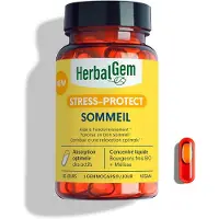 Herbalgem - Complément alimentaire Sommeil -- 30 GELULES