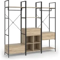 Vicco Set de penderie Enya Bois 60x180cm 3 pièces, Model 54349