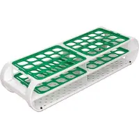 Markenlos Étagères modulaires avec extension à grille amovible
