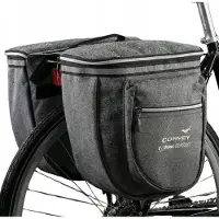 CONVEY Sacoche Vélo Codura Double Compartiment 16L