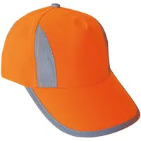 Korntex Unisexe, Casquette, Casquette Hi-Vis Premium, Orange, (58, Taille unique)
