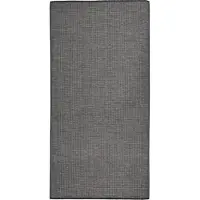 Syfax Tapis à tissage plat d'extérieur 100x200 cm Gris