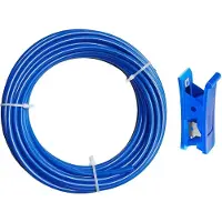 Selius Tuyau pour réfrigérateur, 20 mètres, 6,35 mm (1/4 de pouce), pour installations d'osmose