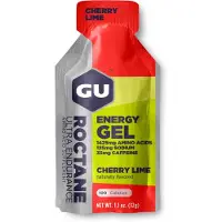 GÜ Boîte De Gels énergétiques Roctane Ultra Endurance Cerise Et Citron Vert 32g 24 Unités
