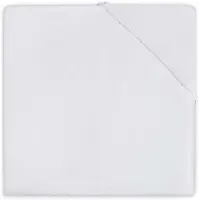 Jollein Drap-Housse Jollein Blanc (Coton)-50 x 90 cm